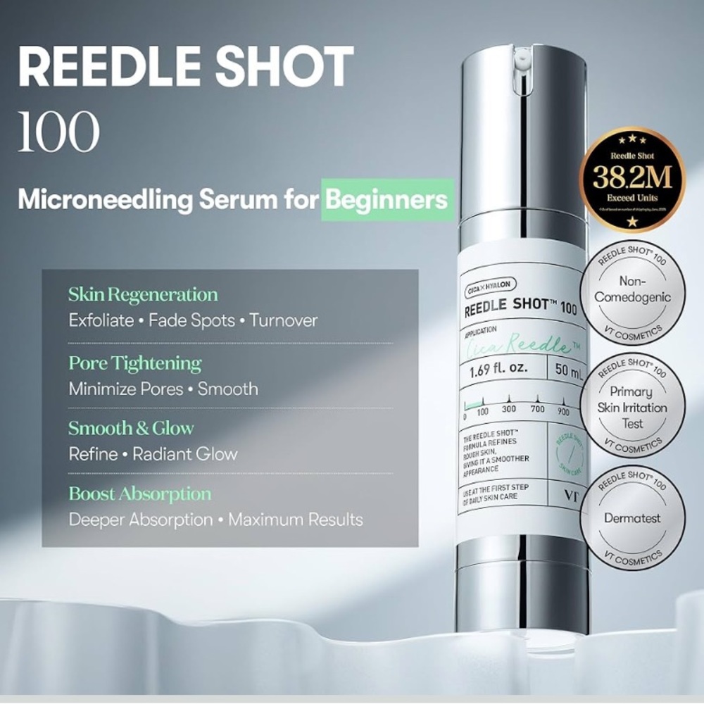 VT Cosmetics Reedle Shot 100 Microneedling Serum
